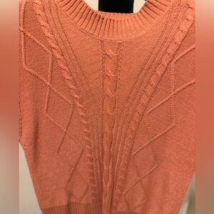Women jumper Cable-Knit Sweater Tee from is a perfect choice for the winter Sz M